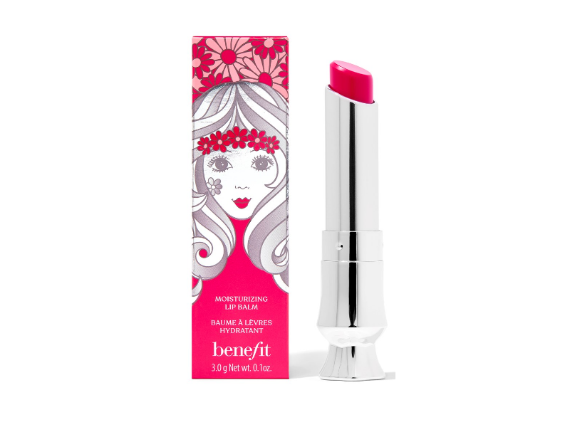Benefit California Kissin' ColorBalm Moisturizing Lip Balm, Fuchsia, 0.1 oz/3 g