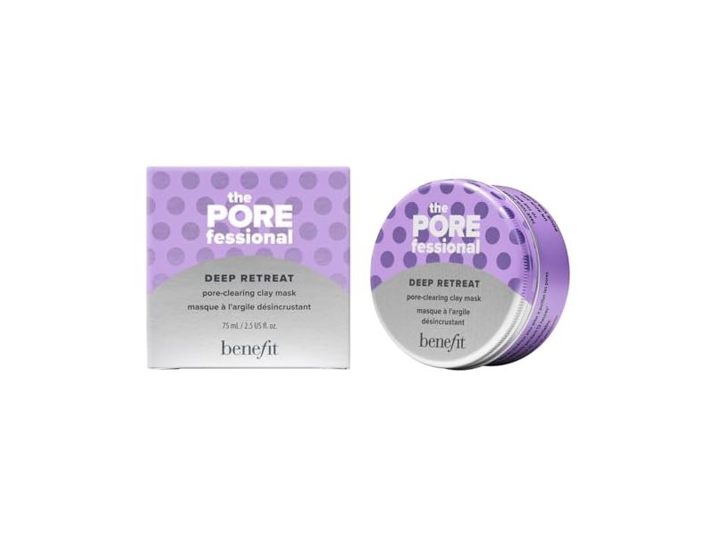 Benefit The PORE fessional Deep Retreat Pore-Clearing Clay Mask, 2.5 fl oz/75 mL