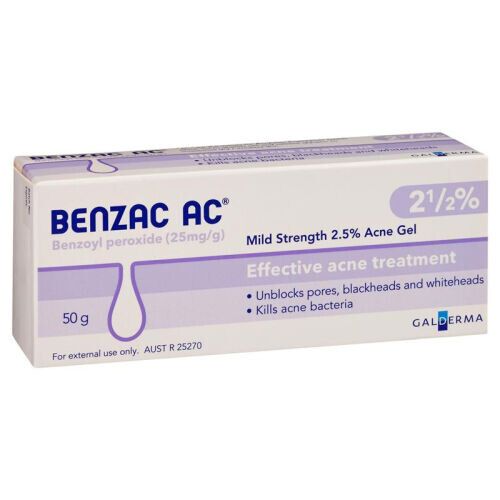Mild Strength 2.5% Acne Gel