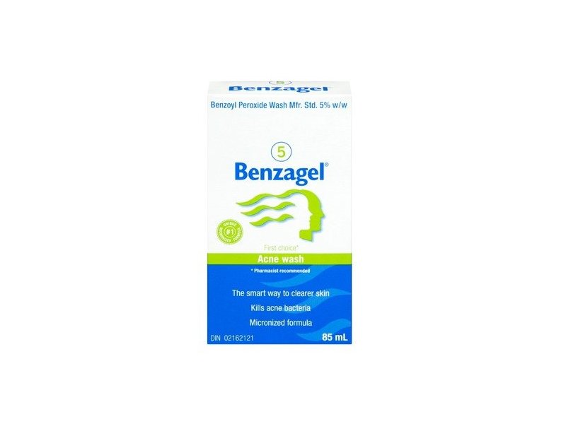 Benzagel 5 Acne Wash, 85 mL, Pack Of 2