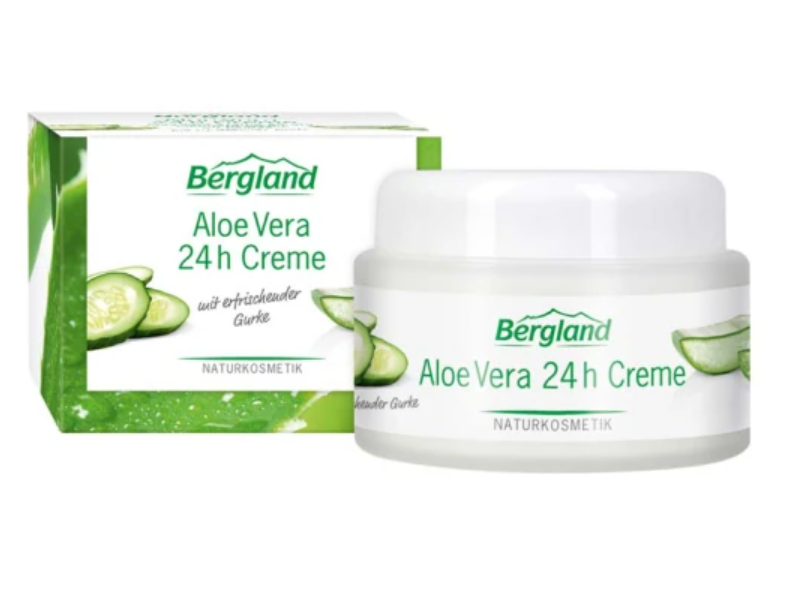 Bergland Aloevera 24H Creme, 50 mL