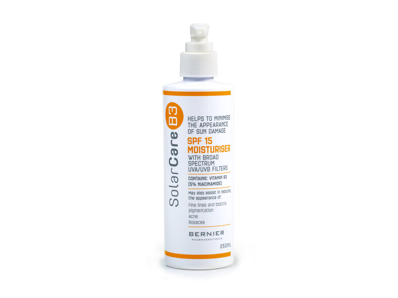 Bernier Pharmaceuticals SolarCare B3 SPF 15 Moisturizer Pump, 250 mL
