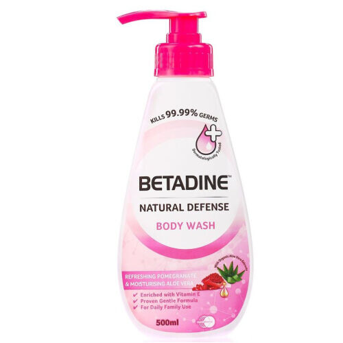 Natural Defense Body Wash Pomegranate