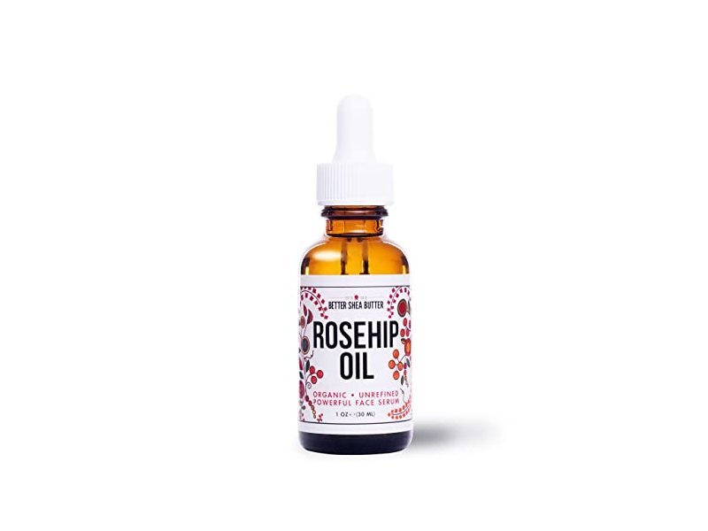 Better Shea Butter Organic Rosehip Oil, 1 oz/30 mL