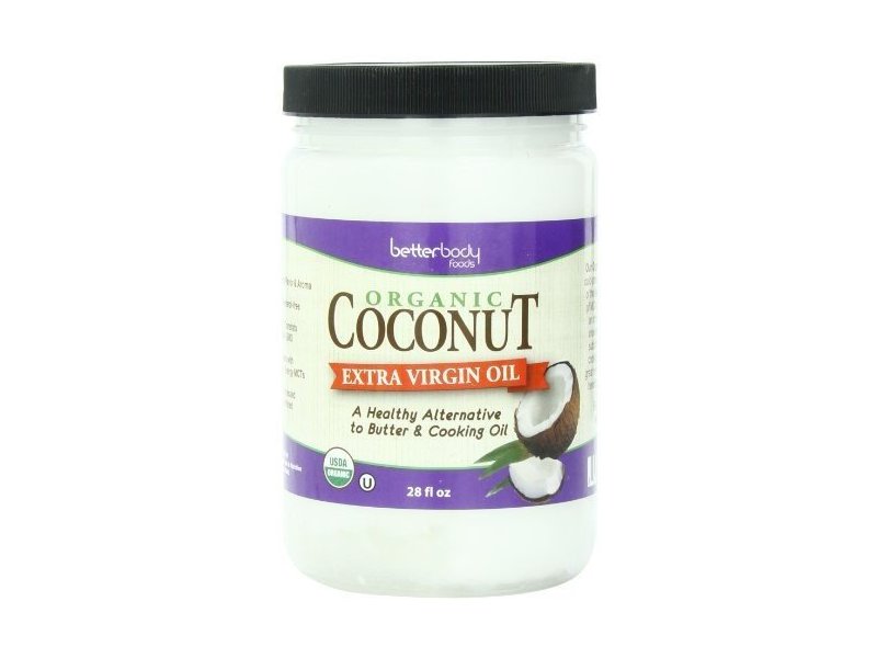 BetterBody Foods Organic Coconut Extra Virgin Oil, 28 fl oz (2 Pack)