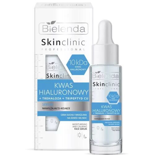 Skin Clinic Professional Hyaluronic Acid Moisturising And Calming Face Serum