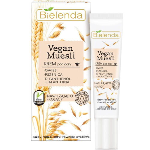 Vegan Muesli | Oats + Wheat + D-Panthenol + Allantoin Soothing Eye Cream