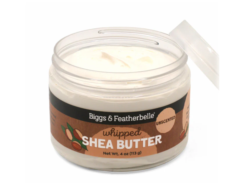 Biggs & Featherbelle Whipped Shea Butter, 4 oz.113 g