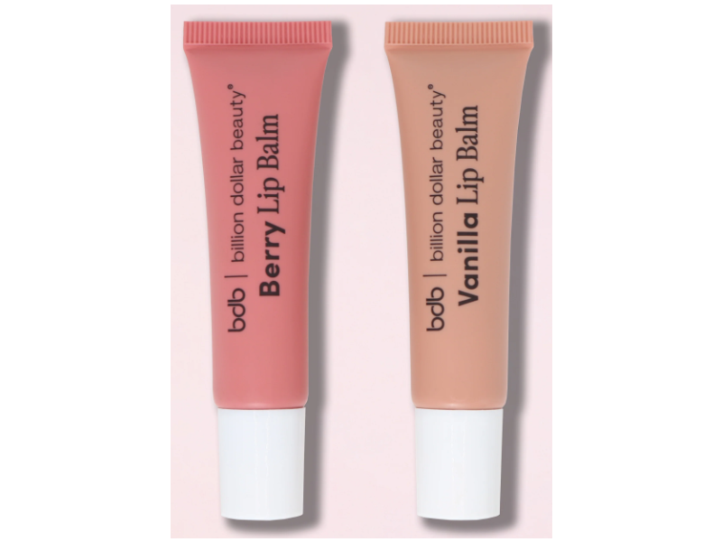 Billion Dollar Brows Lip Balm Duo, Berry + Vanilla, 0.5 fl oz/15 mL