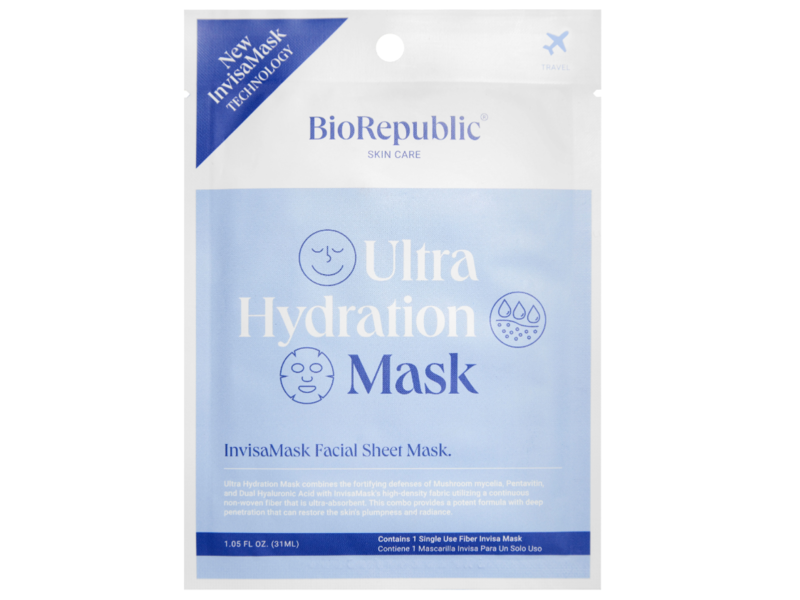Bio Republic Ultra Hydration Facial Sheet Mask, 1.05 fl oz/31 mL, 1 Count