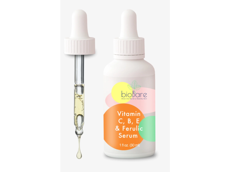 Biobare Vitamin C, B, E & Ferulic Serum, 1 fl oz/30 mL