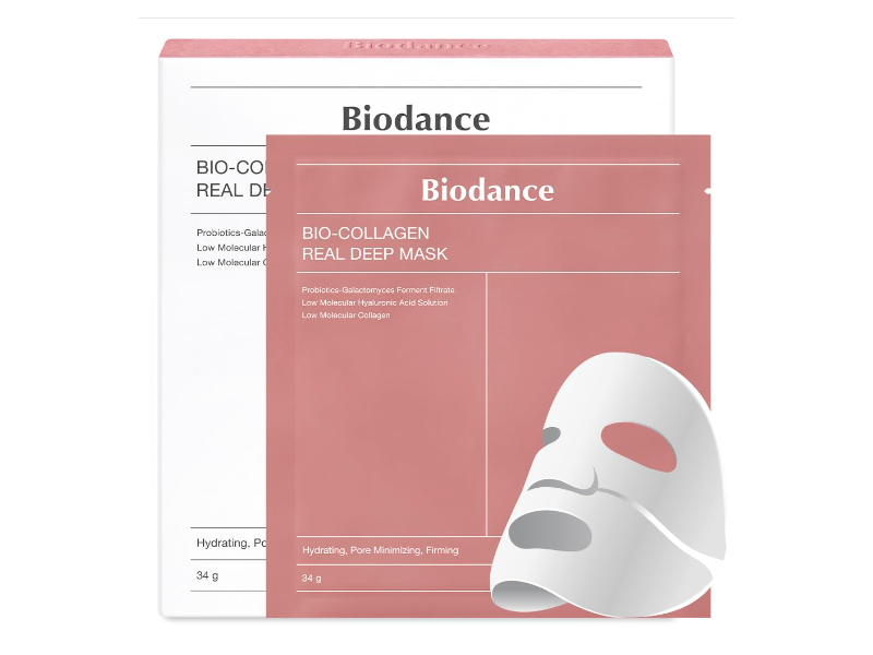 Biodance Bio Collagen Real Deep Mask, 1.19 oz/34 g, Pack Of 4