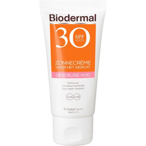 Gevoelige Huid Zonnecrème Gezicht SPF 30+