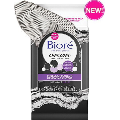 Charcoal Micellar Makeup Removing Cloths