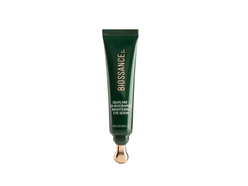 Biossance Brigtening Eye Serum, Squalane + 5% Niacinamide, 0.5 fl oz/15 mL