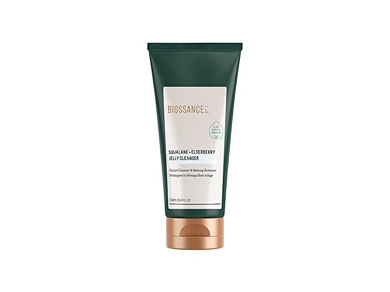 Biossance Jelly Cleanser, Squalane + Elderberry, 5.07 fl oz/150 mL