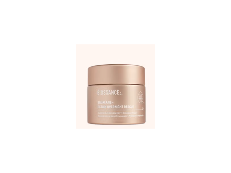 Biossance Overnight Rescue, Squalane + Ectoin, 1.6 fl oz/50 mL