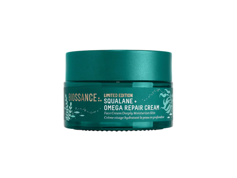 Biossance Squalane+ Omega Repair Cream, Limited Edition, 1.7 fl oz/50 mL