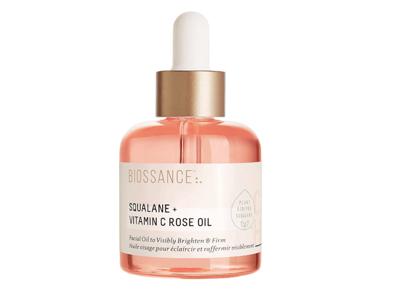 Biossance Squalane Plus Vitamin C Rose Oil, 1.01 fl oz / 30 ml