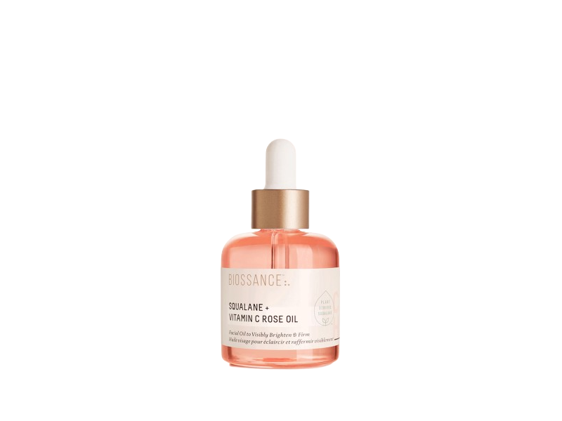Biossance Squalane + Vitamin C Rose Oil, 1.01 fl oz/30 mL