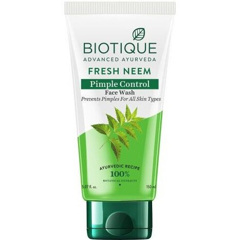 Fresh Neem Pimple Control Face Wash
