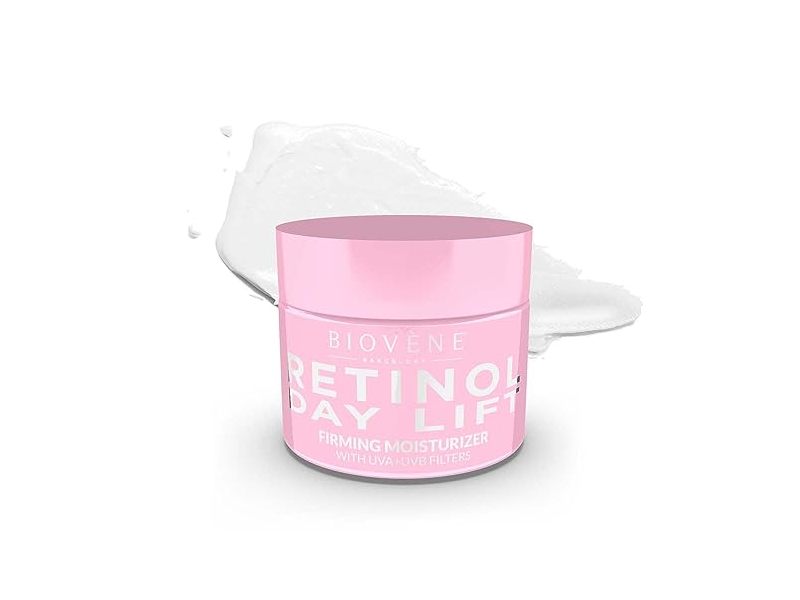 Biovene Barcelona Firming Face, Neck & Decollete Moisturizer, Strawberry + Retinol + Cherry, 1.6 fl oz/50 mL