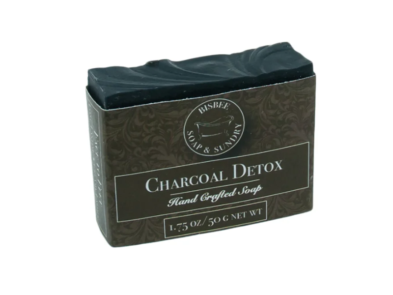Bisbee Soap & Sundry Charcoal Detox Soap, 1.75 oz/50 g