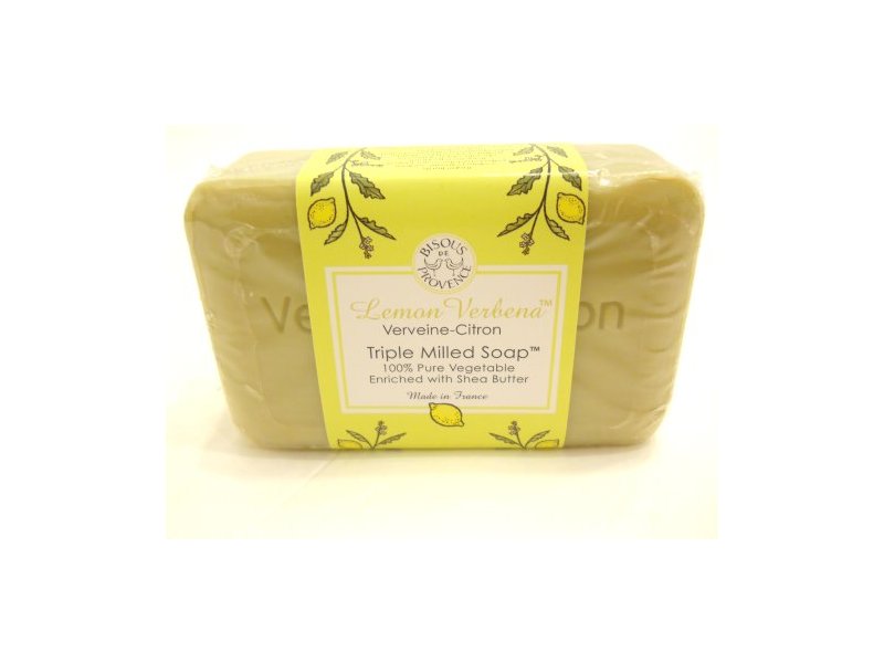 Biscous De Provence Lemon Verbena Verveine-Citron Triple Milled Soap