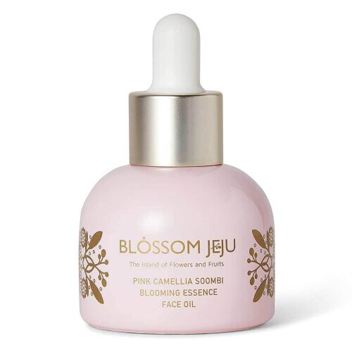 Pink Camellia Soombi Blooming Essence Face Oil