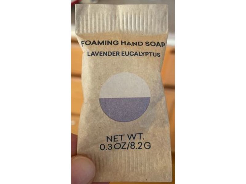 Blue Land Foaming Hand Soap, Lavender Eucalyptus, 0.3 oz/8.2 g