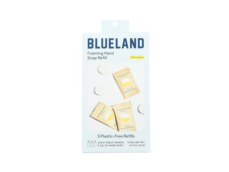 Blueland Foaming Hand Soap Refill, Perrine Lemon, 0.9 oz/26 g, 3 Count