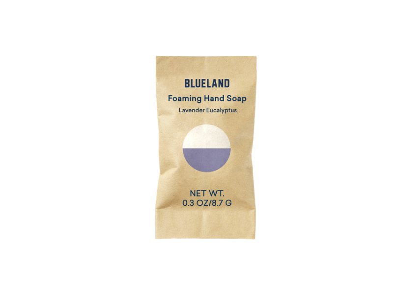 Blueland Foaming Hand Soap, Lavender Eucalyptus, 0.3 oz/8.7 g, Pack Of 10