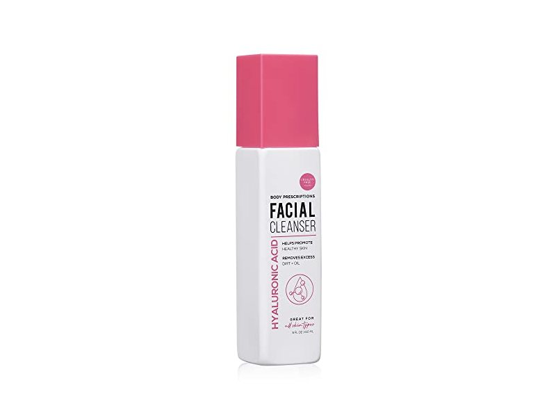 Body Prescriptions Facial Cleanser, Hyaluronic Acid, 5 fl oz/150 mL