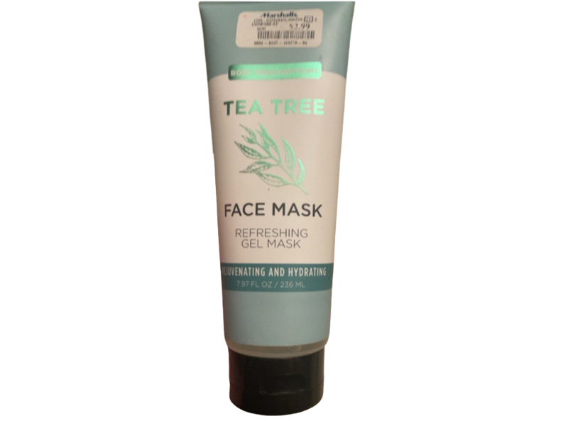 Body Prescriptions Refreshing Gel Face Mask, Tea Tree, 7.97 fl oz/236 mL
