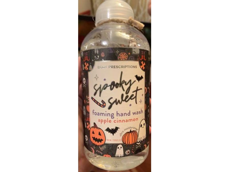 Body Prescriptions Spooky Sweet Foaming Hand Wash, Apple Cinnamon, 19.95 fl oz/590 mL