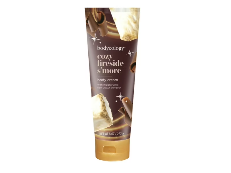 Bodycology Body Cream Cozy Fireside S'more, 8 oz/227 g