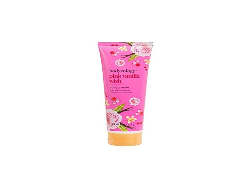 Bodycology Body Cream, Pink Vanilla Wish, 8 oz/227 g