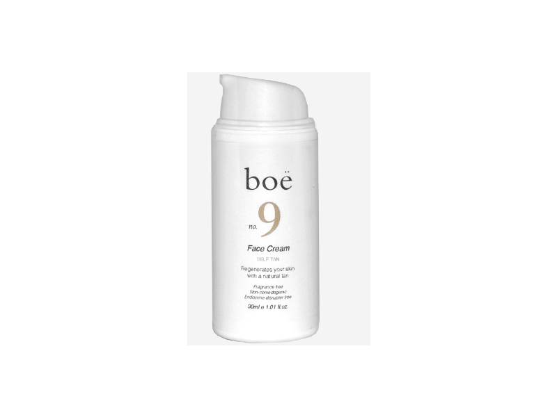 Boe Beaute No. 9 Self Tan Face Cream, 1.01 fl oz/30 mL