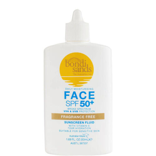 SPF 50+ Fragrance Free 5 Star Face Fluid