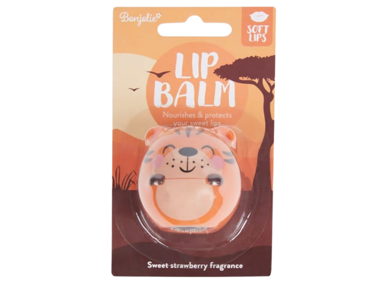 Bonjolie Nourishes & Proctects Lip Balm, Strawberry, 8 g
