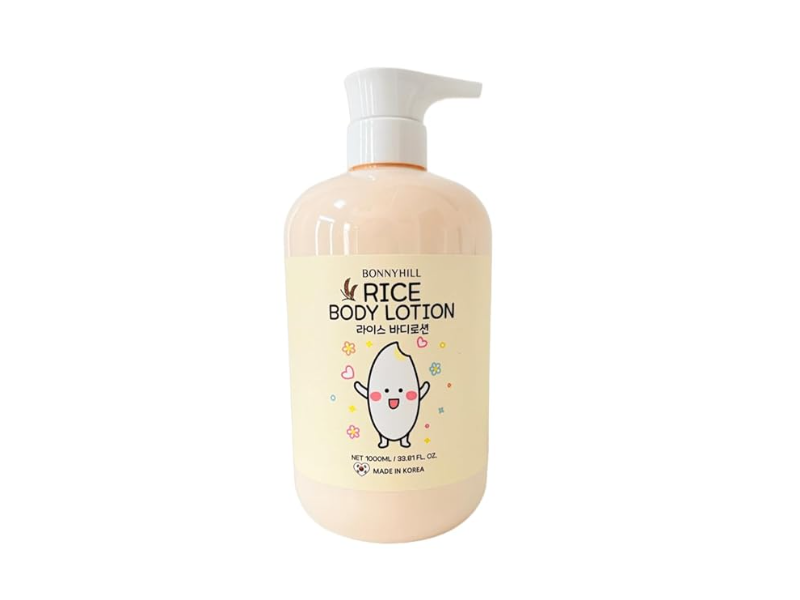 Bonnyhill Body Lotion, Rice, 33.81 fl oz/1000 mL