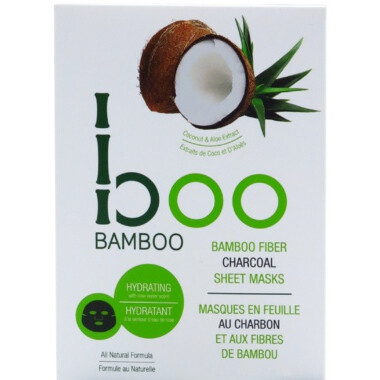 Bamboo Fiber Charcoal Sheet Mask