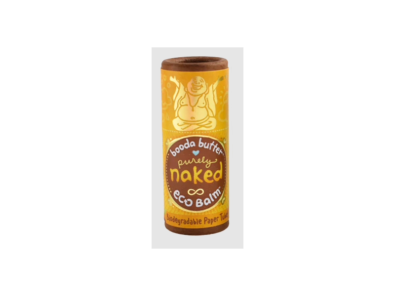 Booda Organics Purely Naked Eco Balm, Booda Butter, 0.3 oz