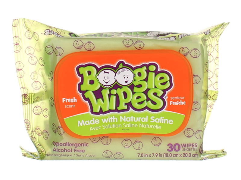 Boogie Wipes, Fresh Scent, 30 Count