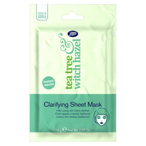 Tea Tree & Witch Hazel Clarifying Sheet Mask