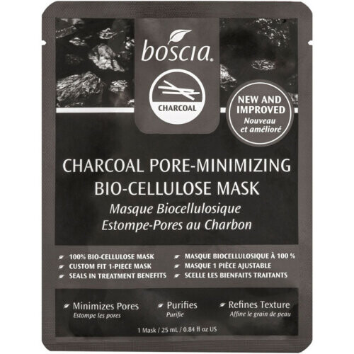 Charcoal Pore-Minimizing Bio-Cellulose Mask