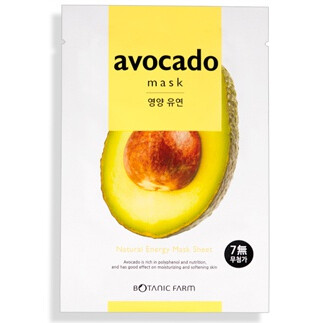 Natural Energy Sheet Mask In Avocado