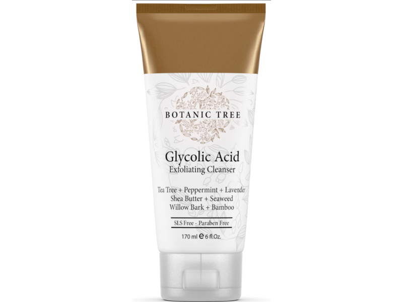 Botanic Tree Exfoliating Cleanser, Glycolic Acid, 6 fl oz/170 mL