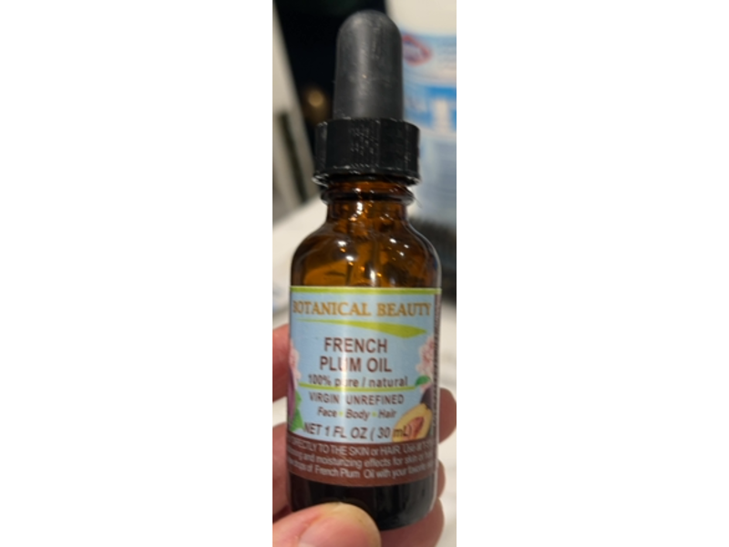 Botanical Beauty French Plum Oil, 1 fl oz/30 mL