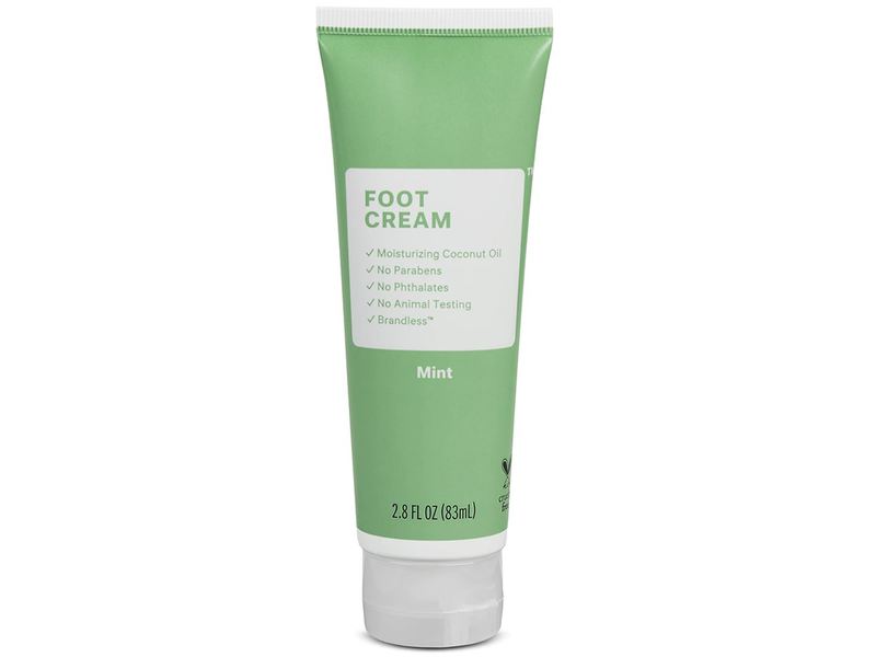 Brandless Foot Cream, Mint, 2.8 fl oz/83 mL
